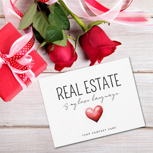 Real Estate Is My Love Language Card