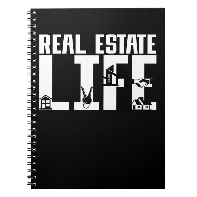 Real Estate Job Property Agent Notebook (Front)