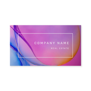 Real Estate Lavender Business Card