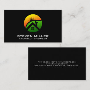 Real Estate Logo Business Card