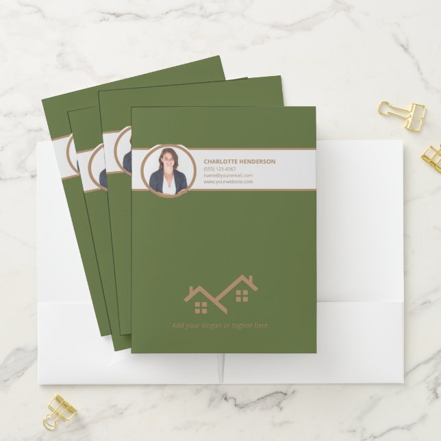 Real Estate Logo Photo Template Presentation (In Situ)