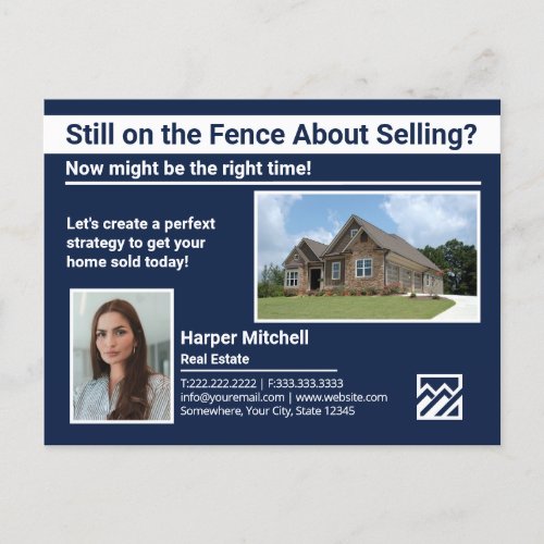 Real Estate Marketing Promotional Postcard