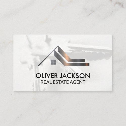 Real Estate Metal  Residential  Keys  Business Card