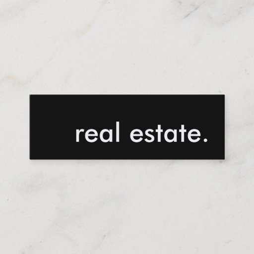 Customizable real estate. business card templates