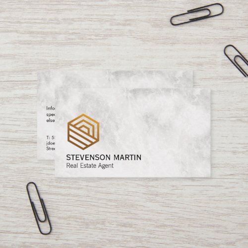 Real Estate Modern Logo Business Card