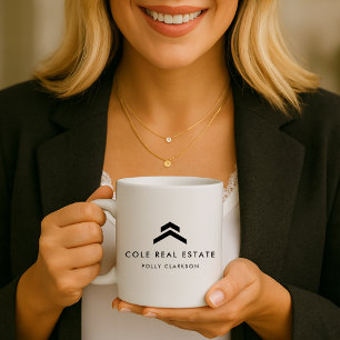 Real Estate Modern Minimal Listing Agent Realtor Coffee Mug