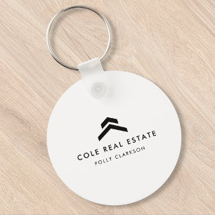 Real Estate   Modern Minimal Listing Agent Realtor Keychain