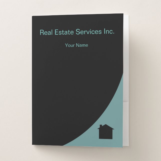 Real Estate Modern Presentation Folders (Front)