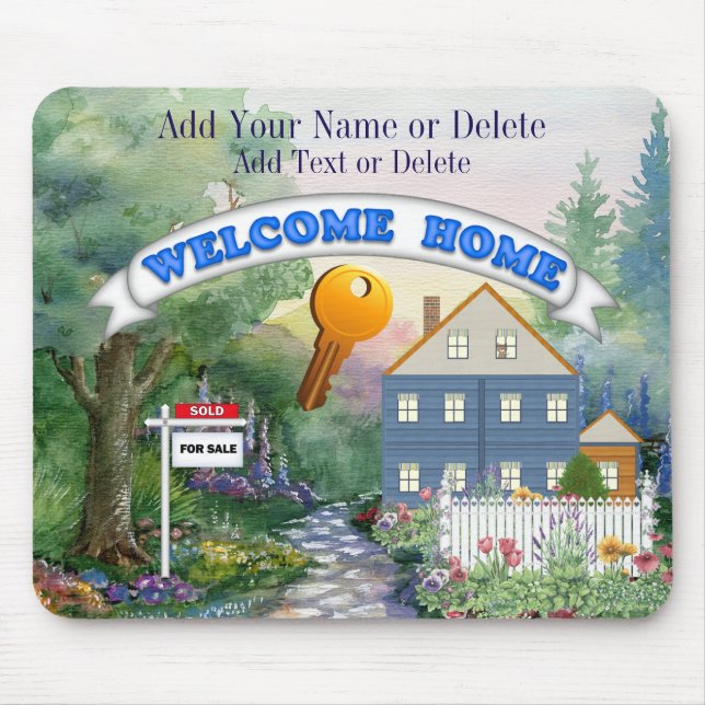 Real Estate Mouse Pad to Match Business Card (Front)