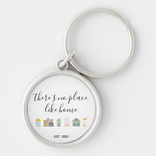 Real Estate New Home Keychain