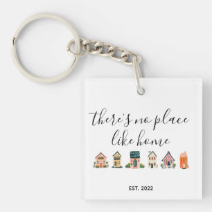 Real Estate New Homeowner New Keys Keychain