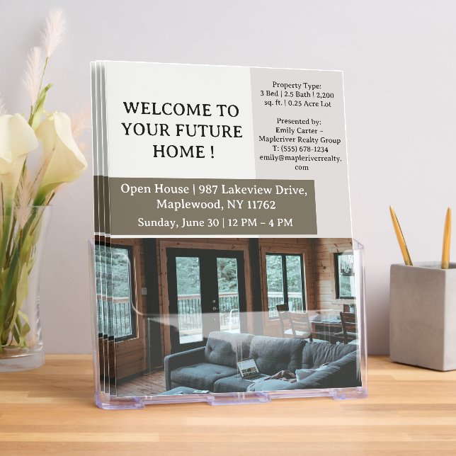Real Estate Open House Brochure (Insitu)