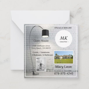 Real Estate Open House Card - Invitations