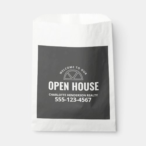 Real Estate Open House Goodie Favor Bag