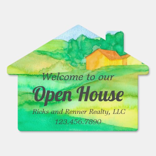 Real Estate Open House Marketing Home Buyer Sign