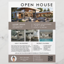 Real Estate Open House Photo QR