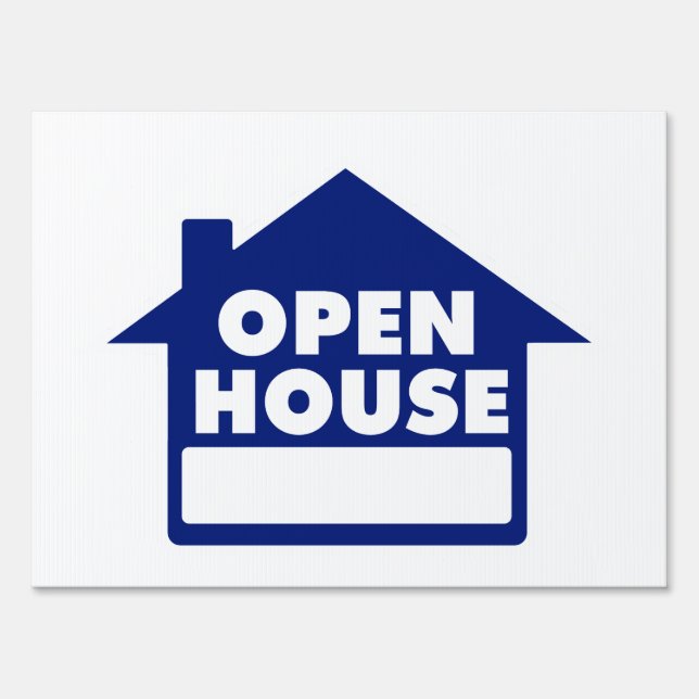 Real Estate Open House Signs (Front)