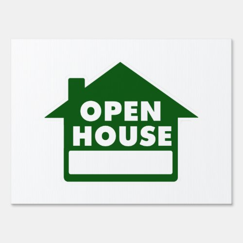 Real Estate Open House Signs