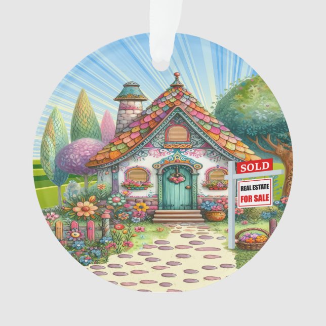 Real Estate or Neighborhood  Ornament (Front)