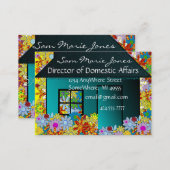 Real Estate or Stay at Home Mom Business Card (Front/Back)
