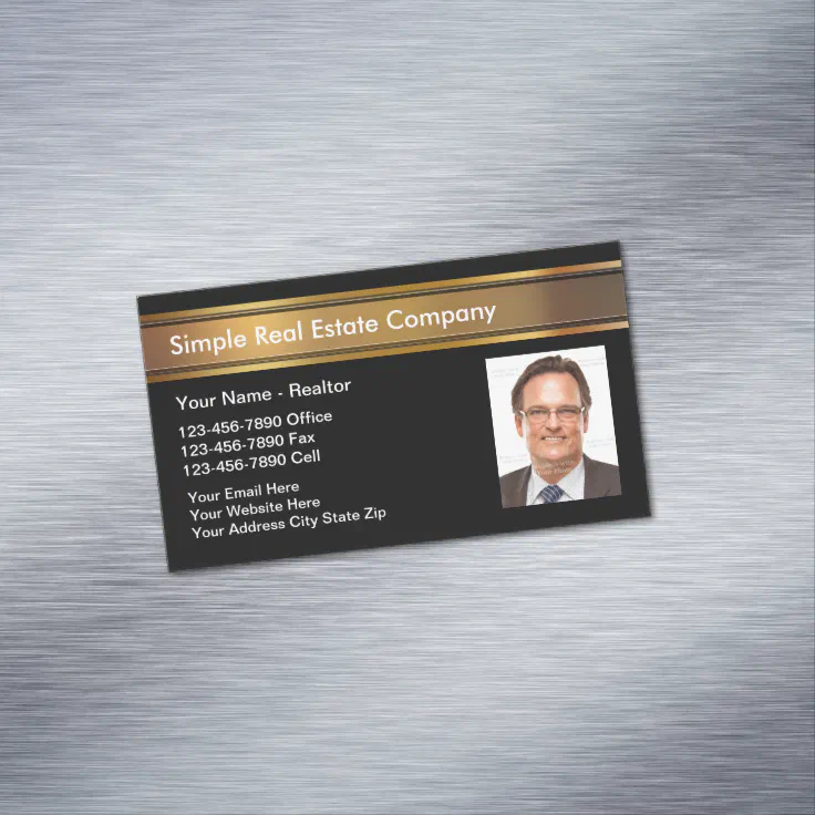 Real Estate Photo Business Cards Zazzle