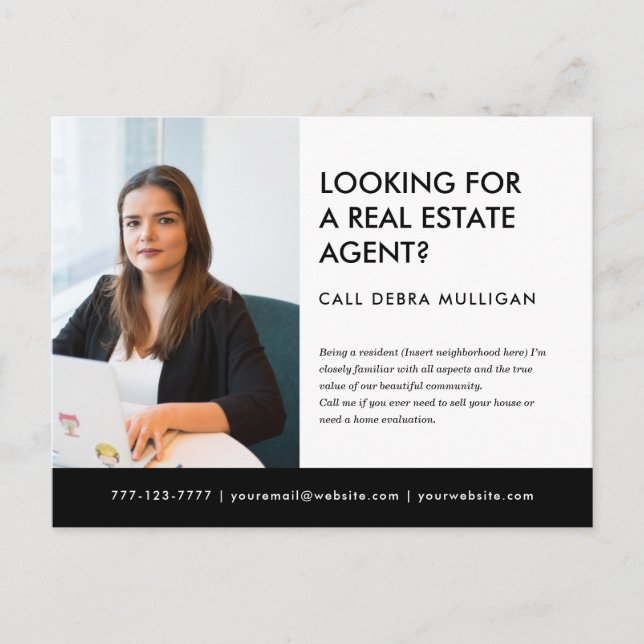  real estate postcard  (Front)