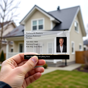 Real Estate Premium Plastic Clear Business Cards
