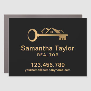Real Estate Professional Add Photo and logo Busin Car Magnet