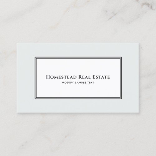 Real Estate Professional Add Photo and Logo Business Card