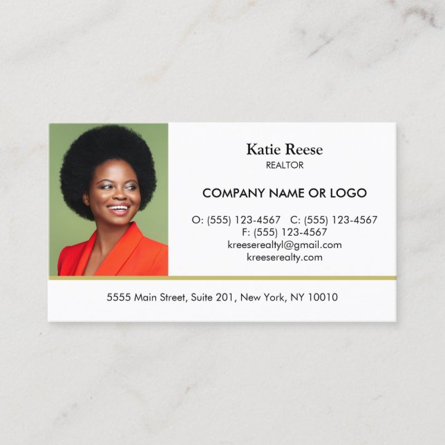  Real Estate Professional Add Photo Insert (Front)