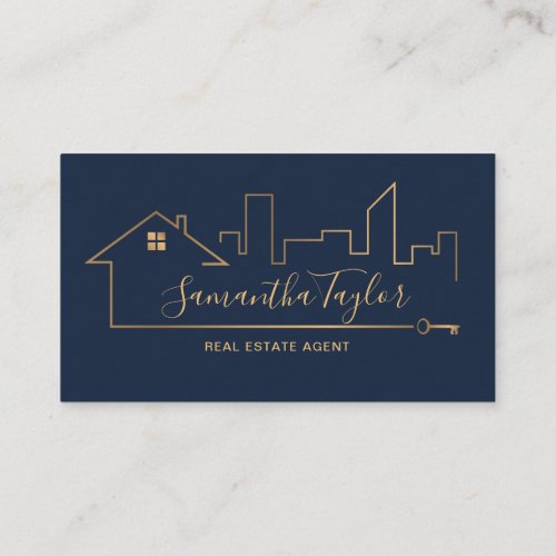 Real Estate Professional  Add Photo logo Realtor B Business Card