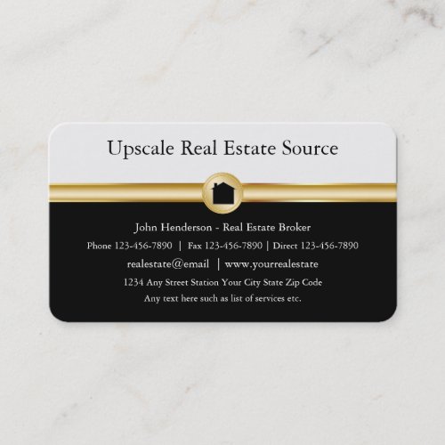 Real Estate Professional Business Cards