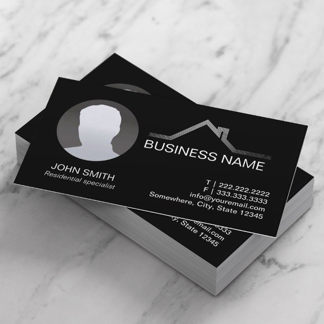 Real Estate Professional Custom Photo Business Card (Creator Uploaded)