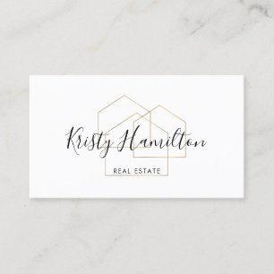 real estate professional house realtor add photo business card