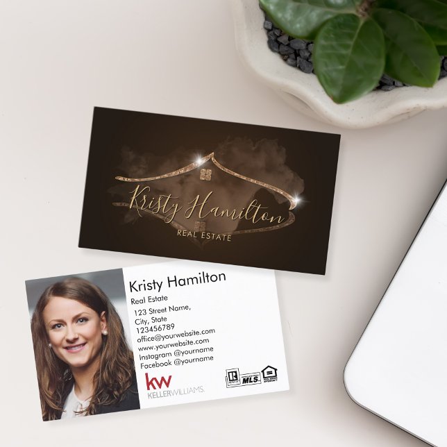 real estate professional house realtor add photo   business card (Creator Uploaded)