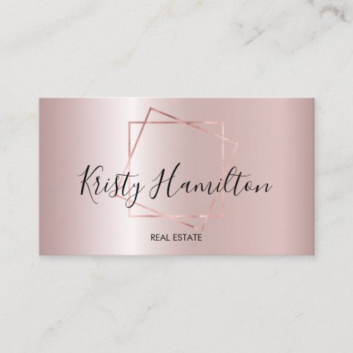 real estate professional house realtor gold photo business card