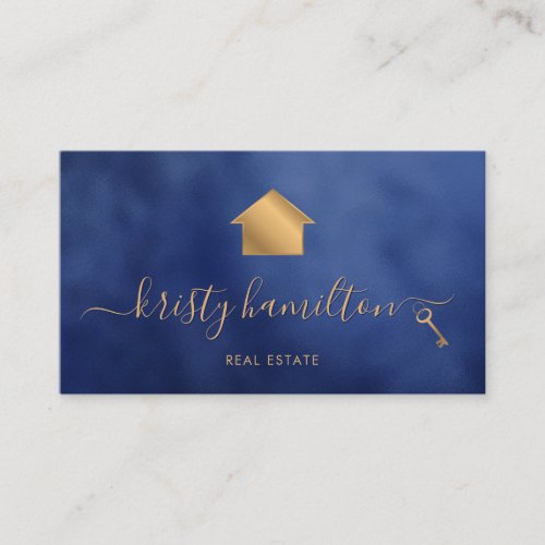 real estate professional house realtor key busines business card