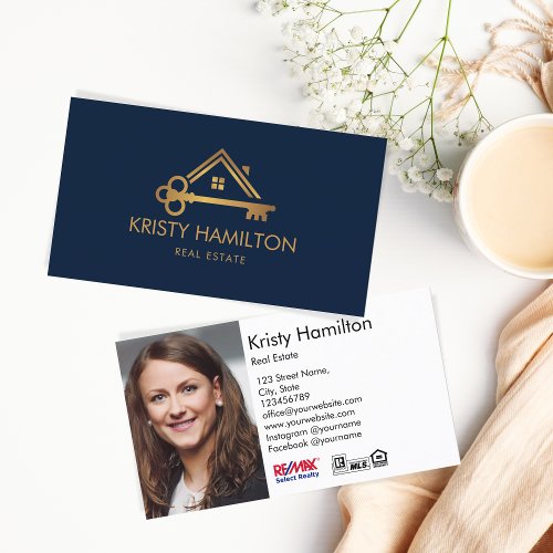 real estate professional key house realtor photo   business card