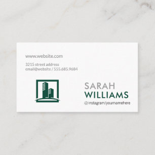 Real Estate Professional   Marketing Corporate Business Card