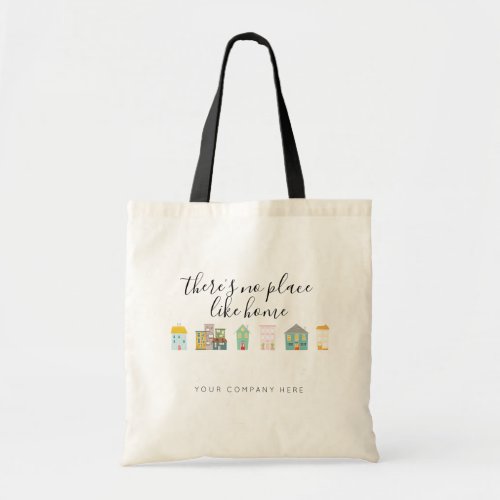 Real Estate Promotional New Homeowner Tote Bag