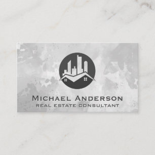 Real Estate Properties City Residential Business Card