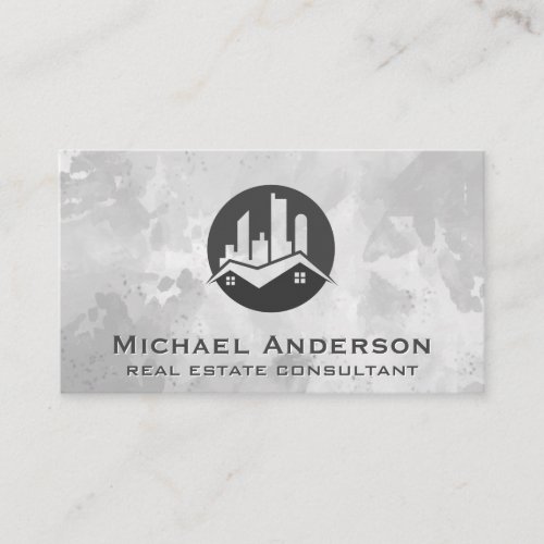 Real Estate Properties  City Residential Business Card