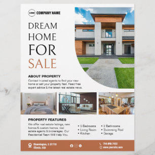 Real Estate Properties Custom Flyer