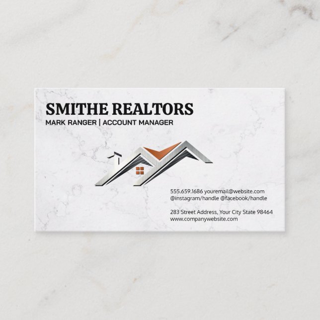 Real Estate Properties | Home Rentals Appointment Card (Front)