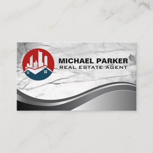 Real Estate Property Logo Business Card