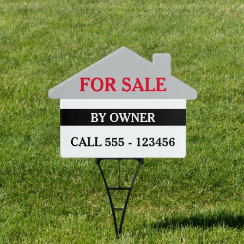 Real Estate Property Selling For Sale Sign