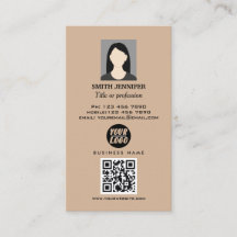Real estate QR code professional photo elegant