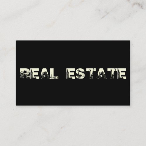 Real Estate, Realtor Business Card