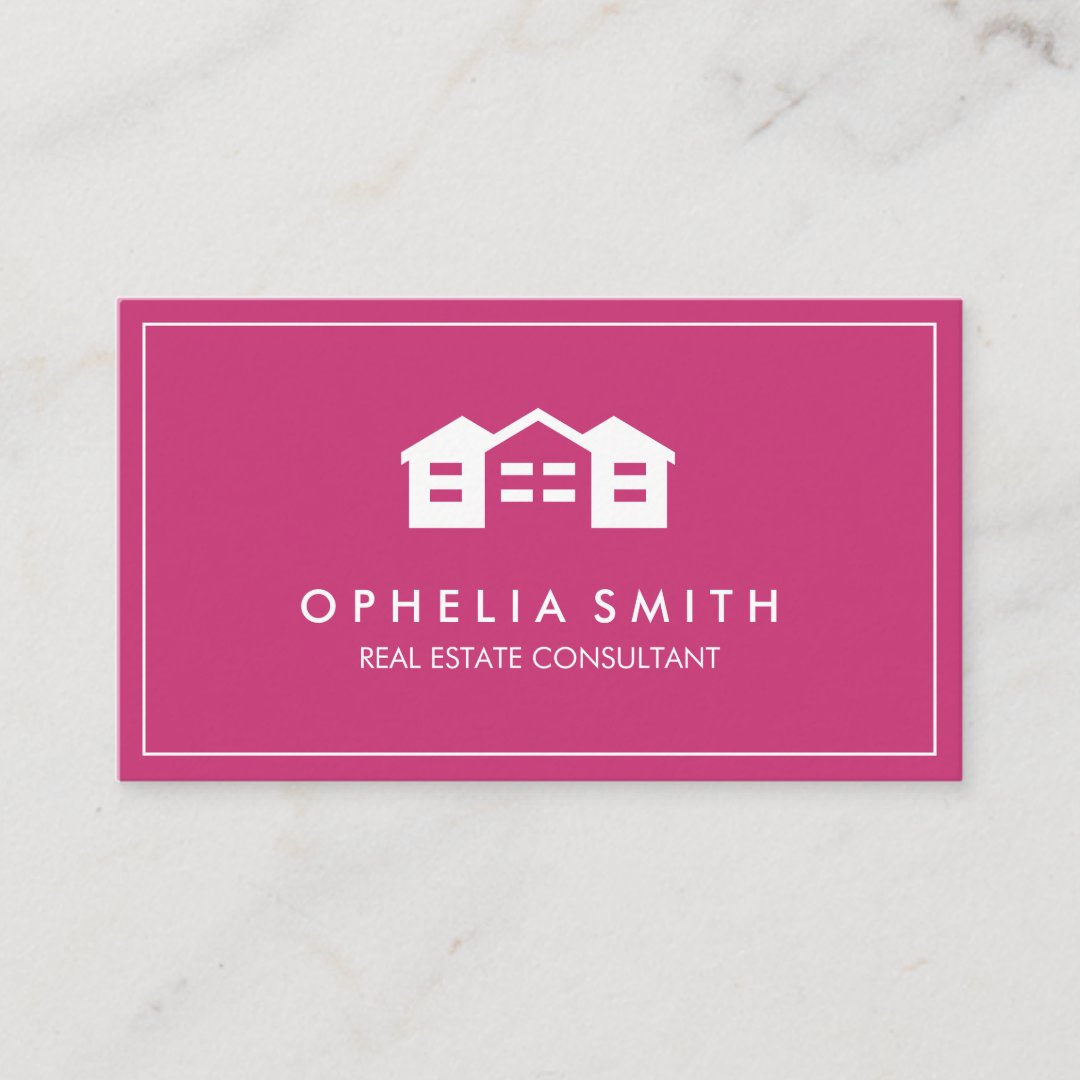 Real Estate Realtor Agent Business Card Zazzle