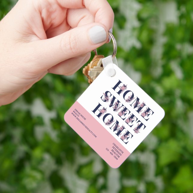 Real Estate Realtor Buyer Closing Gift  Keychain (Hand)